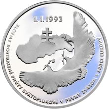 100 Sk 1993 Vznik Slovenskej republiky