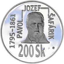 1995 - 200 Sk 200. výročí narození Pavla Jozefa Šafárika  b.k.