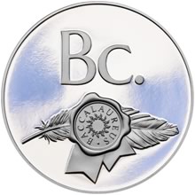 Bc. - Titulární Medaille stříbrná