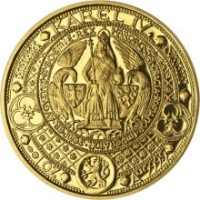 Nejkrásnější Medaillon II. - Královská pečeť zlato Proof
