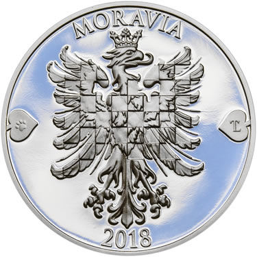 Náhled Averzní strany - 2018 - Proof - Moravská orlice - 10 dukát Ag