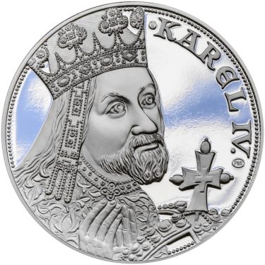 Náhled Averzní strany - 2019 - Proof - Karel IV - 10 dukát Ag