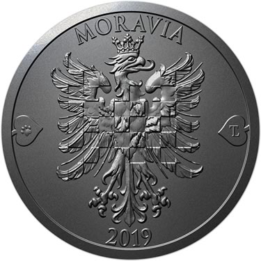 Náhled Averzní strany - 2019 - patina - Moravská orlice - 5 dukát Ag