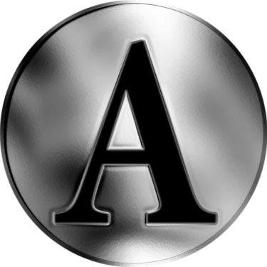 Náhled Reverzní strany - Slovenská jména - Albín - velká stříbrná medaile 1 Oz